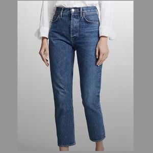 *AGOLDE* riley jeans size 24/ fits more like a 25